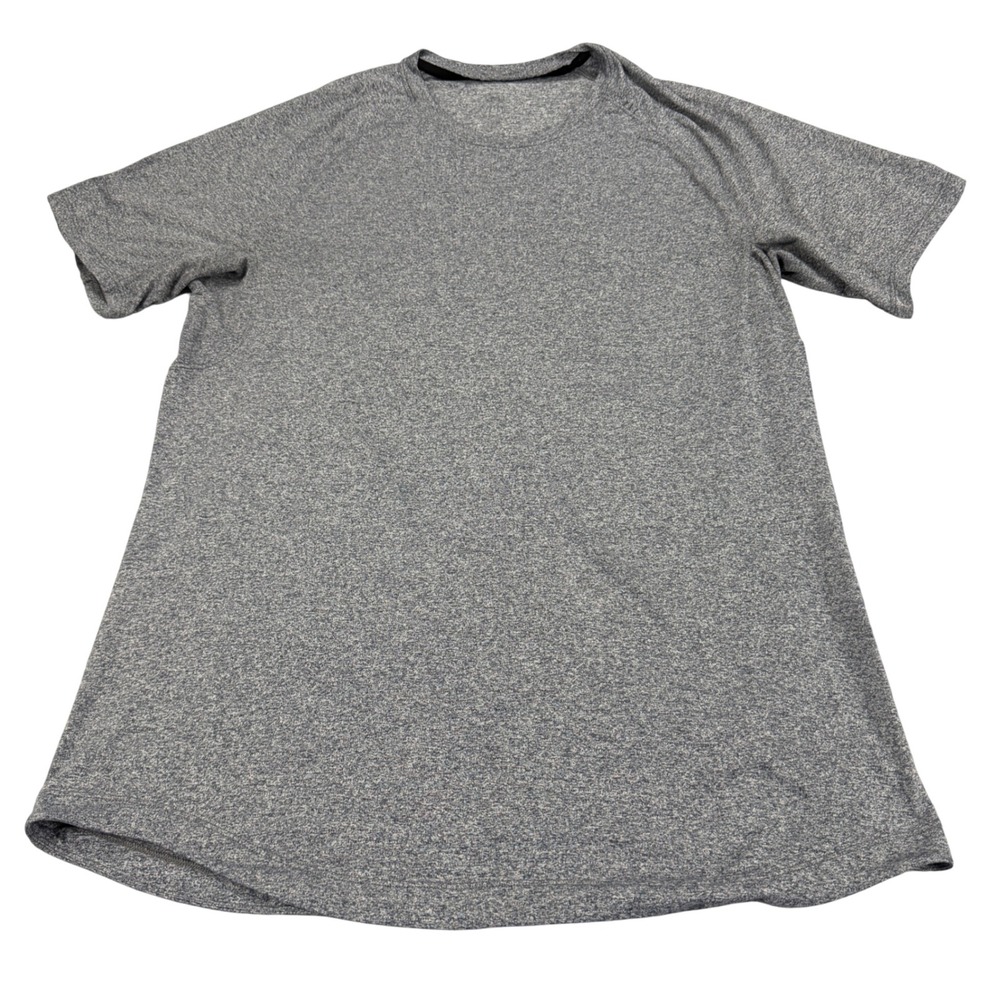 Lululemon Drysense Short Sleeve Tee Men's M‎ Athletic Gray Heather Training Tee